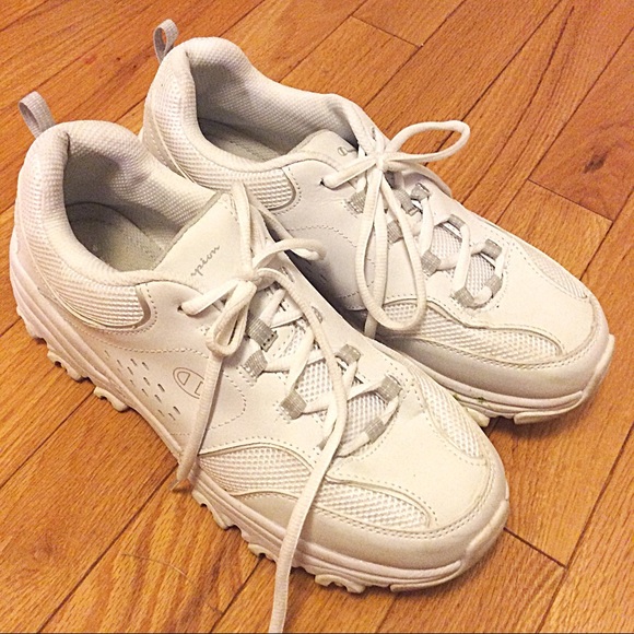 Women’s White Champion Running Shoes - Picture 2 of 3